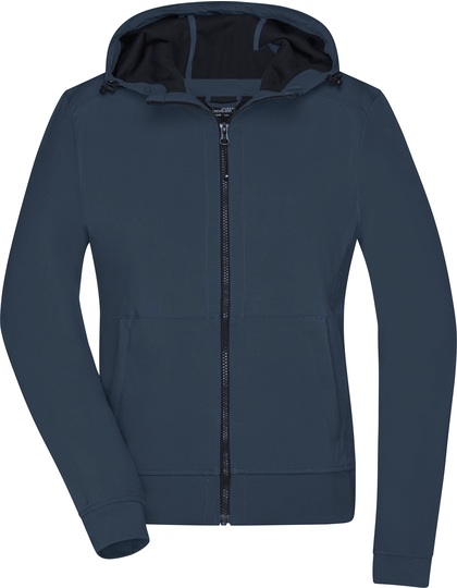 Ladies´ Hooded Softshell Jacket – Bild 3